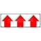 Signmission GIANT UP ARROW BANNER SIGN turn here sale follow directions straight B-72 Giant Up Arrow - alternate 1